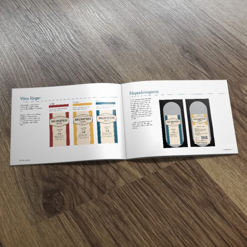 delikatessbolagen grafisk manual